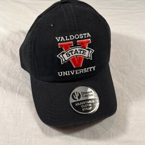 Desert Cactus Valdosta State University Baseball Hat Adult OS Black NEW VSU